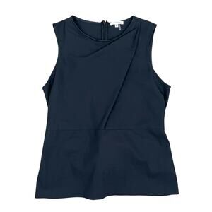 Tyler Boe Black Sleeveless Blouse Top with Bow Back Detail Size Medium